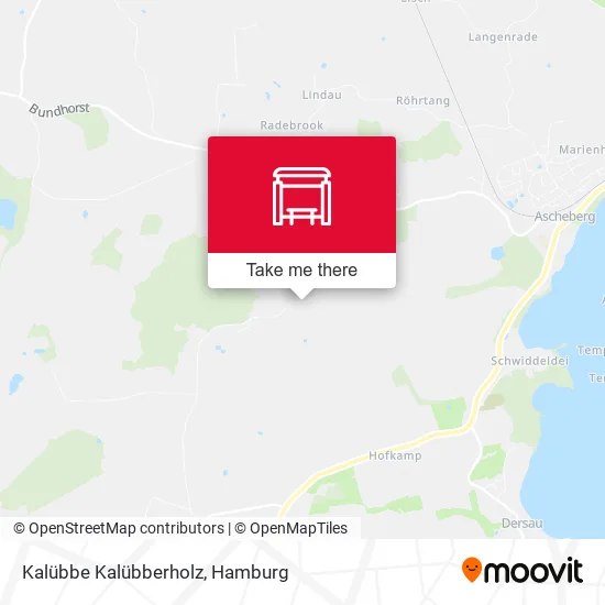 Карта Kalübbe Kalübberholz