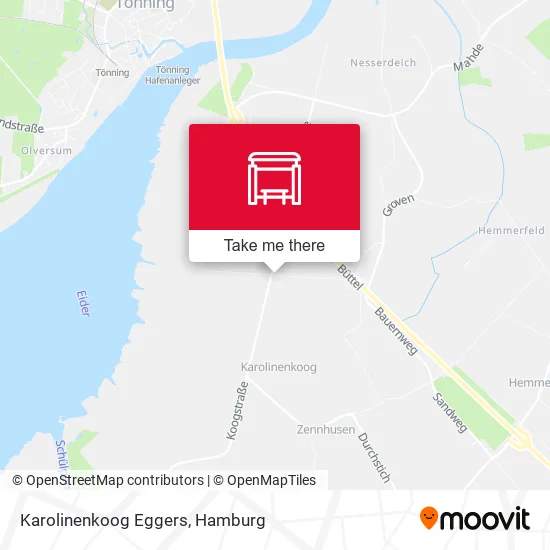 Карта Karolinenkoog Eggers
