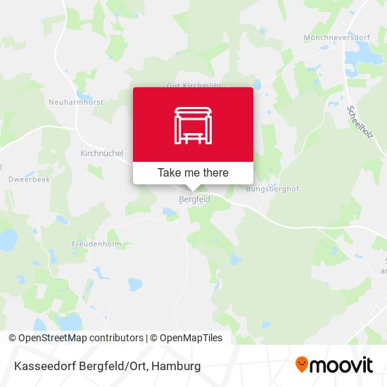 Kasseedorf Bergfeld/Ort map