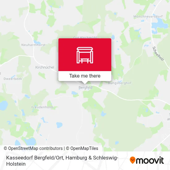 Kasseedorf Bergfeld/Ort map