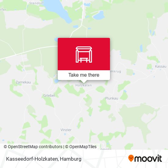 Kasseedorf-Holzkaten map