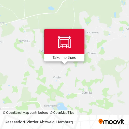 Карта Kasseedorf-Vinzier Abzweig