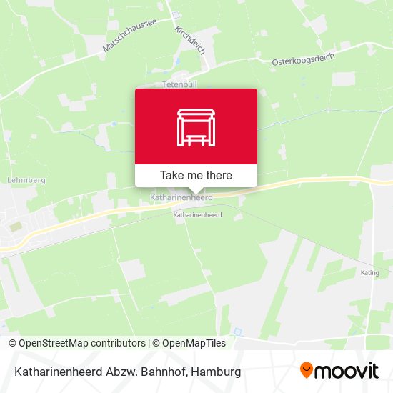 Katharinenheerd Abzw. Bahnhof map