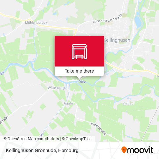 Kellinghusen Grönhude map
