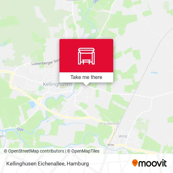 Карта Kellinghusen Eichenallee