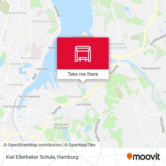 Kiel Ellerbeker Schule map