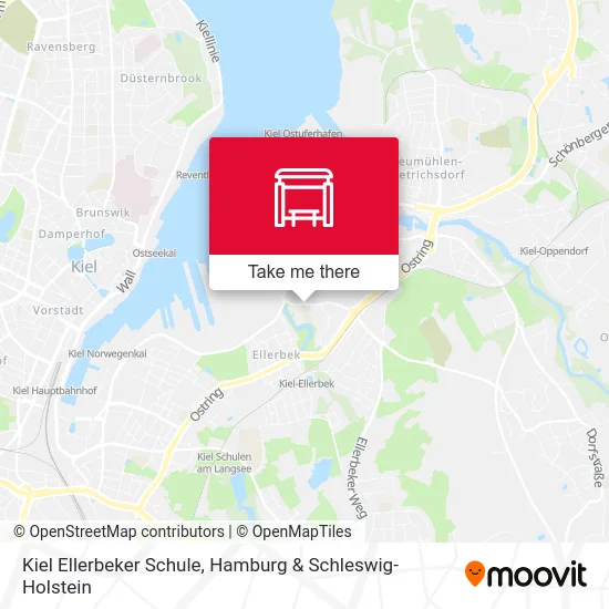 Карта Kiel Ellerbeker Schule