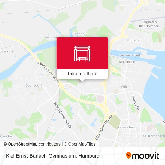 Kiel Ernst-Barlach-Gymnasium map