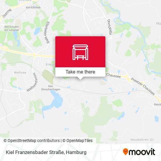 Kiel Franzensbader Straße map