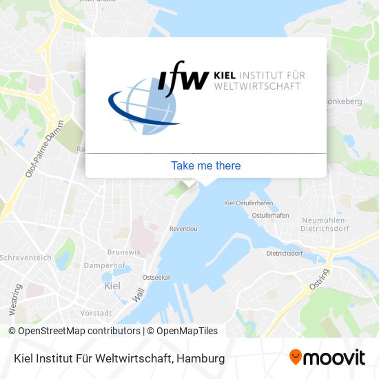 Карта Kiel Institut Für Weltwirtschaft