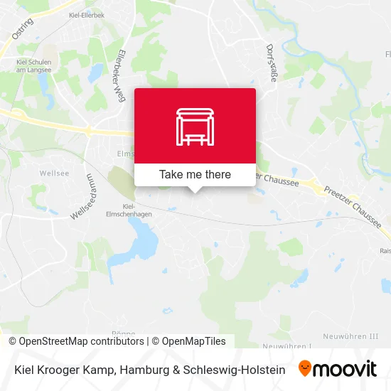 Карта Kiel Krooger Kamp