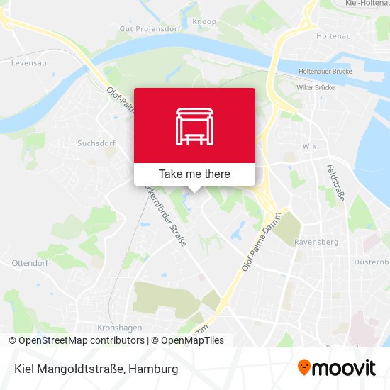 Kiel Mangoldtstraße map