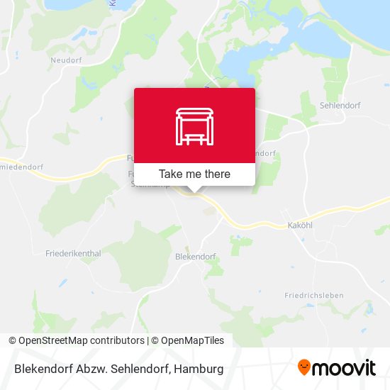 Blekendorf Abzw. Sehlendorf map