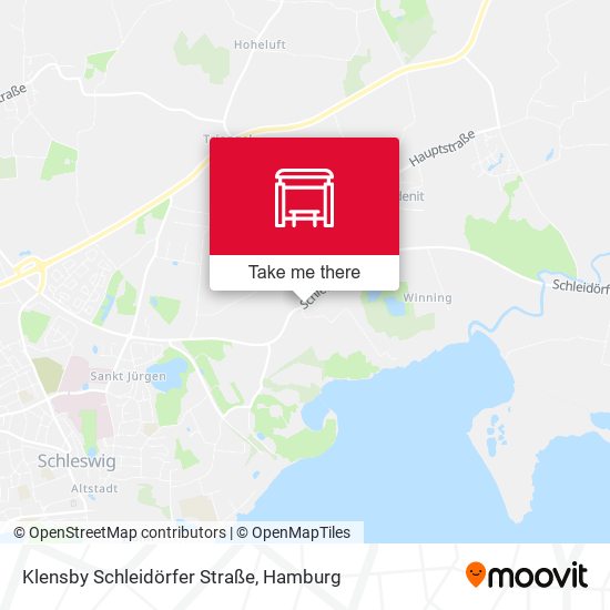 Klensby Schleidörfer Straße map