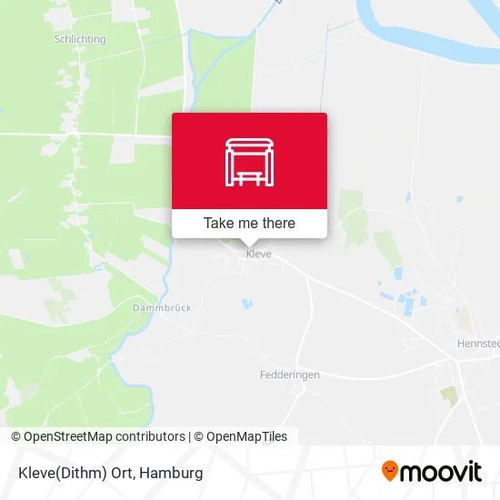 Карта Kleve(Dithm) Ort