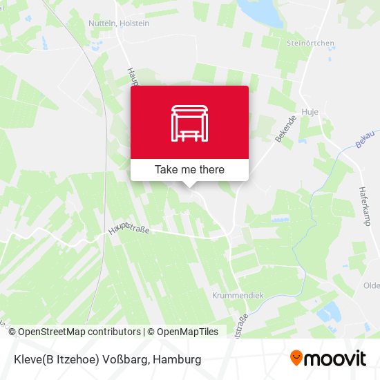 Kleve(B Itzehoe) Voßbarg map