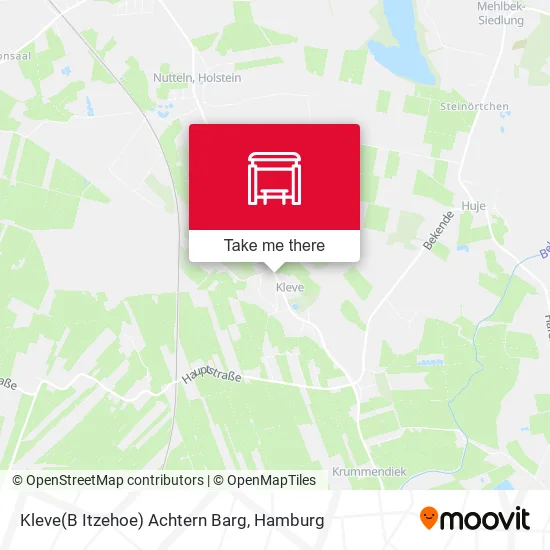 Карта Kleve(B Itzehoe) Achtern Barg