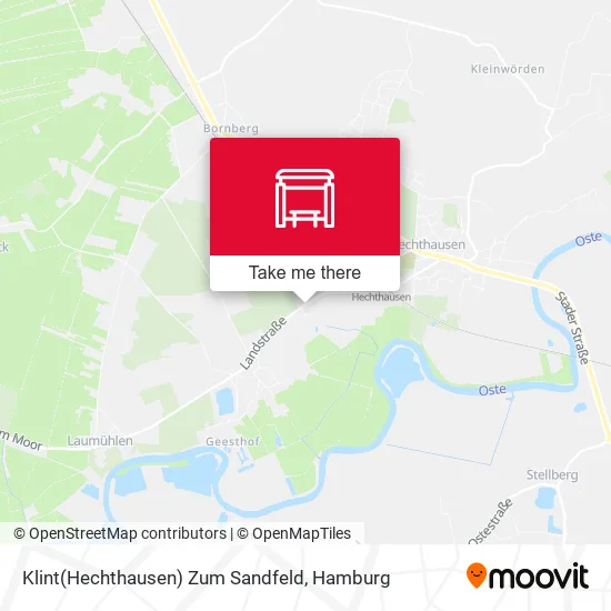 Карта Klint(Hechthausen) Zum Sandfeld