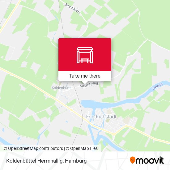 Koldenbüttel Herrnhallig map