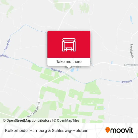 Карта Kolkerheide