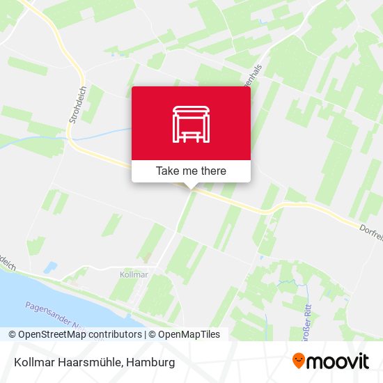 Kollmar Haarsmühle map
