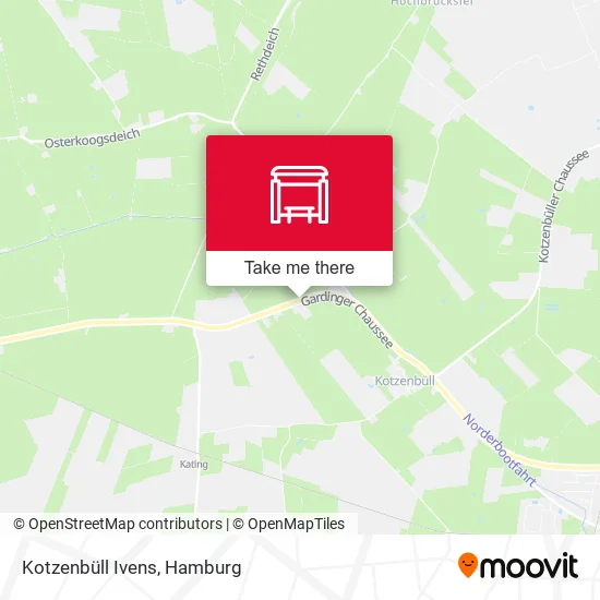 Карта Kotzenbüll Ivens