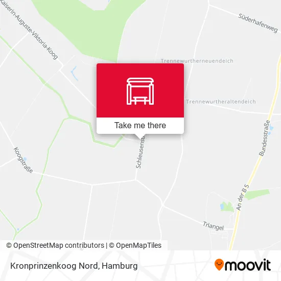 Карта Kronprinzenkoog Nord