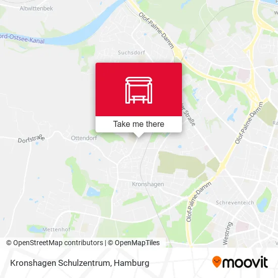 Карта Kronshagen Schulzentrum