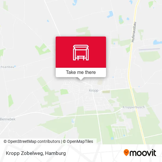 Карта Kropp Zobelweg
