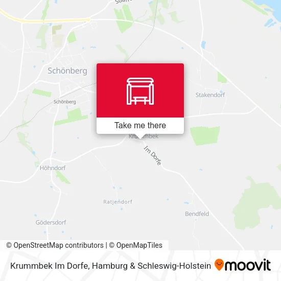 Карта Krummbek Im Dorfe