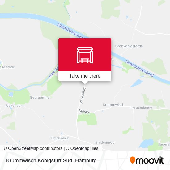 Krummwisch Königsfurt Süd map