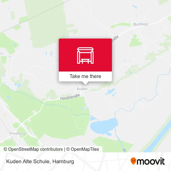 Карта Kuden Alte Schule