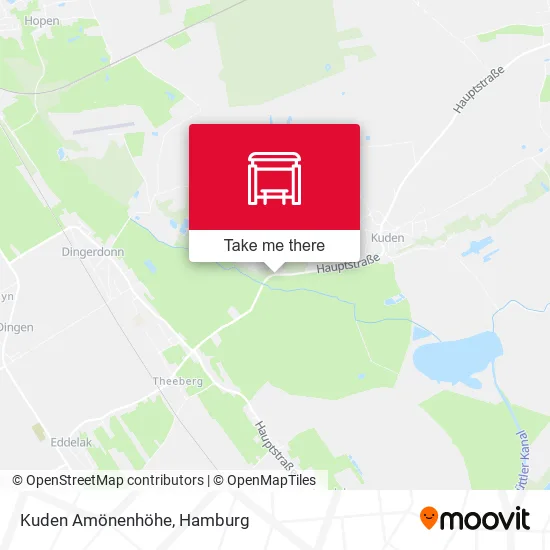 Карта Kuden Amönenhöhe