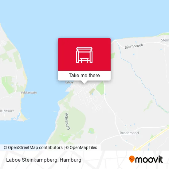 Карта Laboe Steinkampberg