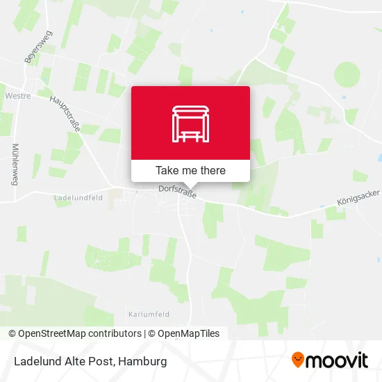 Карта Ladelund Alte Post