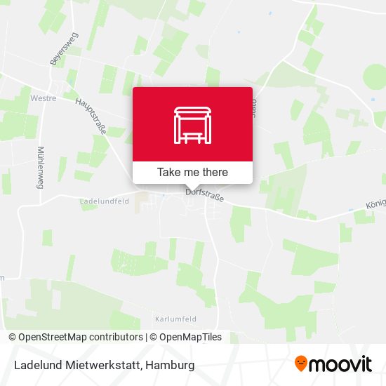 Ladelund Mietwerkstatt map