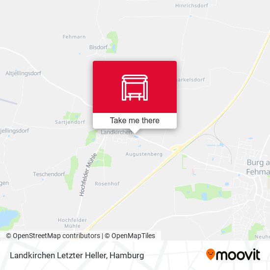 Landkirchen Letzter Heller map