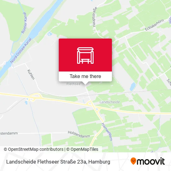 Карта Landscheide Flethseer Straße 23a