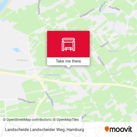 Landscheide Landscheider Weg map