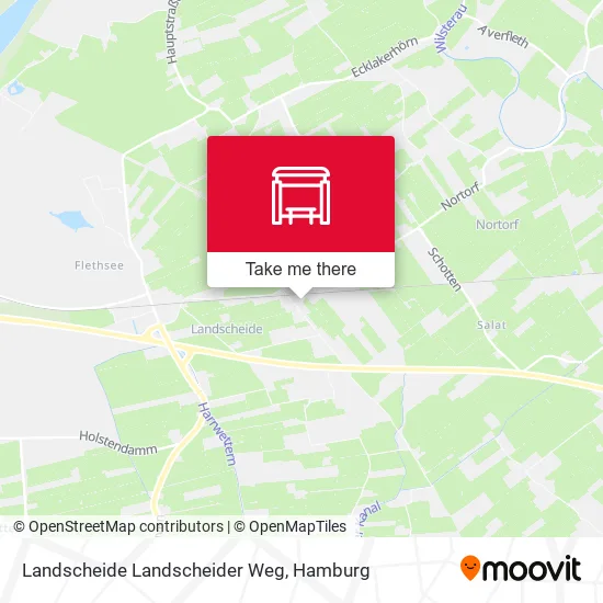 Карта Landscheide Landscheider Weg