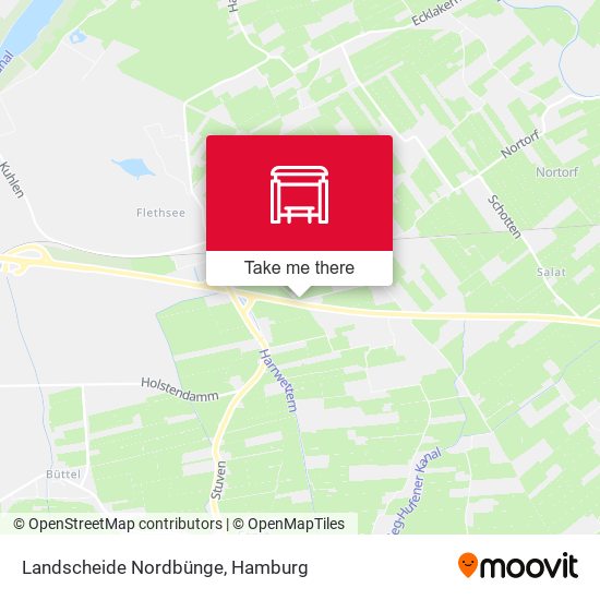 Landscheide Nordbünge map
