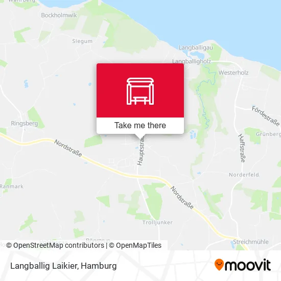 Карта Langballig Laikier