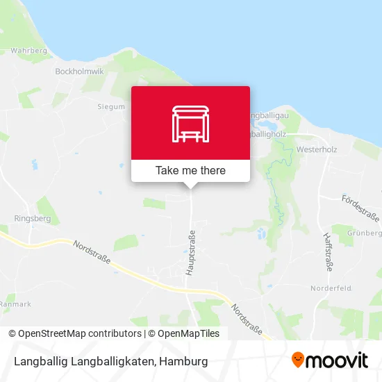 Карта Langballig Langballigkaten