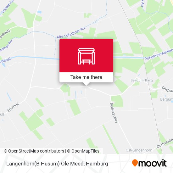 Langenhorn(B Husum) Ole Meed map