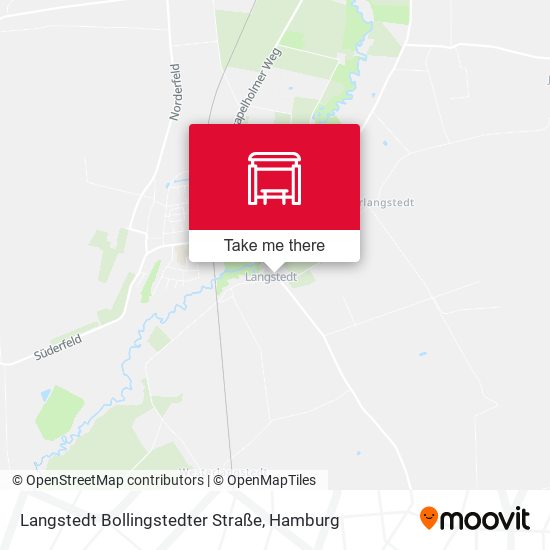 Langstedt Bollingstedter Straße map