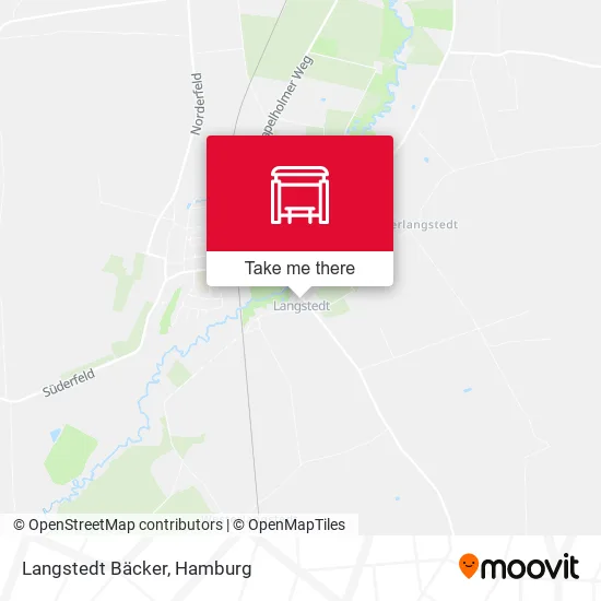 Карта Langstedt Bäcker