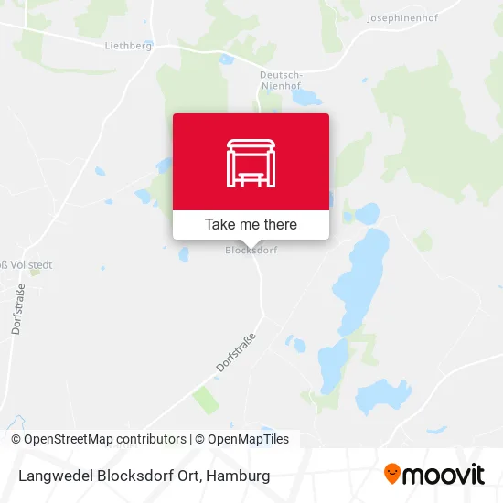 Карта Langwedel Blocksdorf Ort