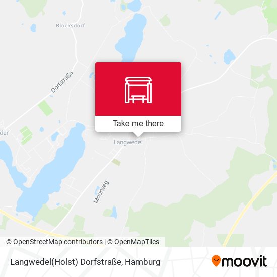 Langwedel(Holst) Dorfstraße map