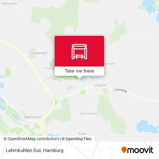 Карта Lehmkuhlen Gut