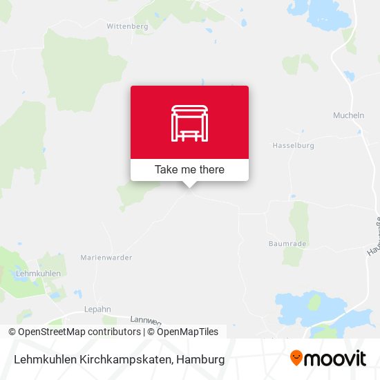 Lehmkuhlen Kirchkampskaten map
